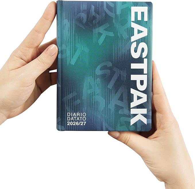 DIARIO 13 MESI 2026/27 - EASTPAK - GIORNALIERO BLU