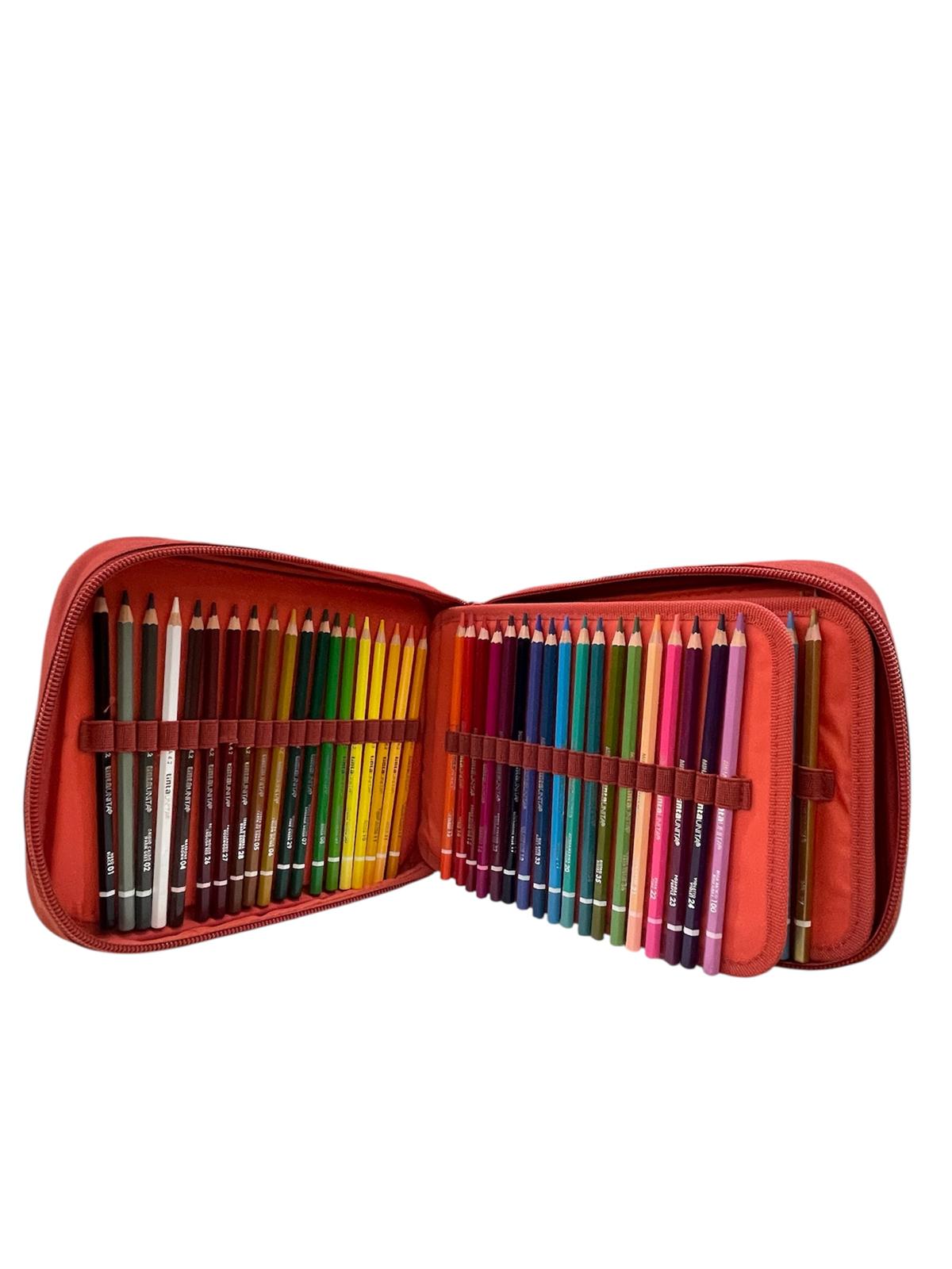 ART BOX PASTELLI IN LEGNO MINA 4.2 - 110 COLORI BORDEAUX