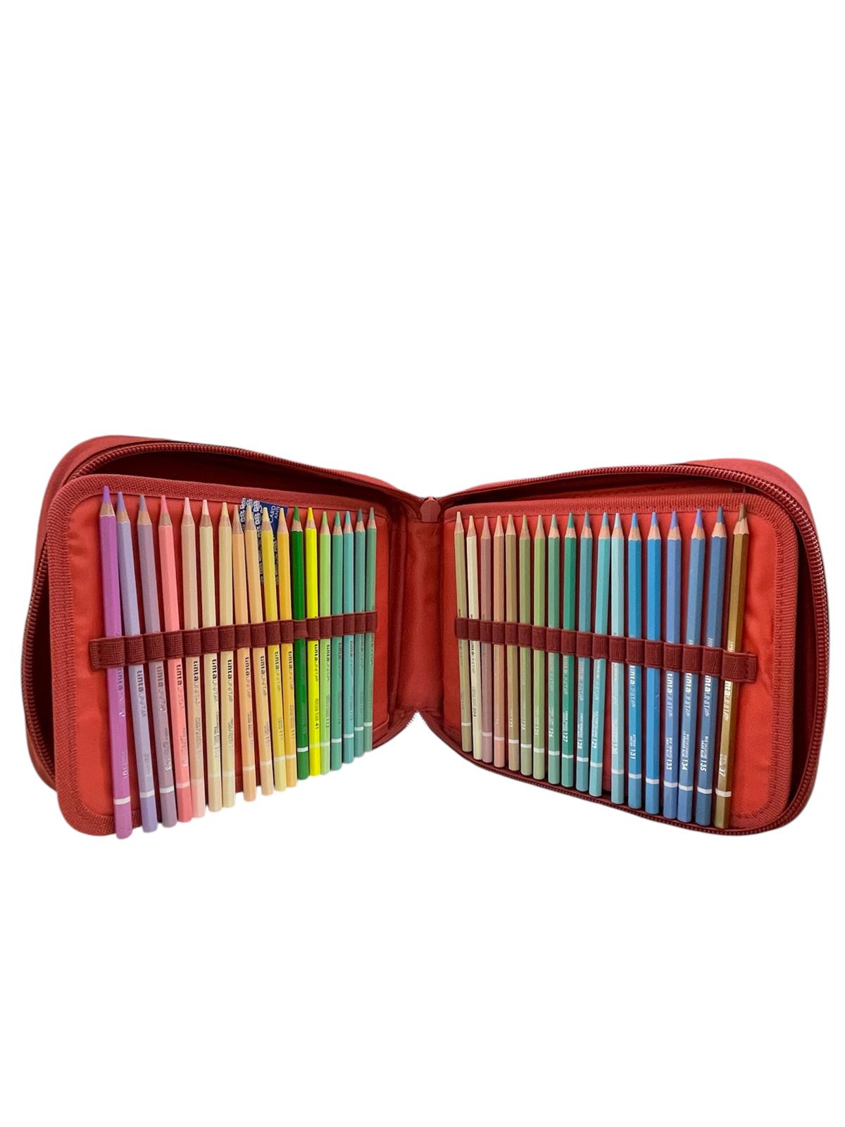 ART BOX PASTELLI IN LEGNO MINA 4.2 - 110 COLORI BORDEAUX