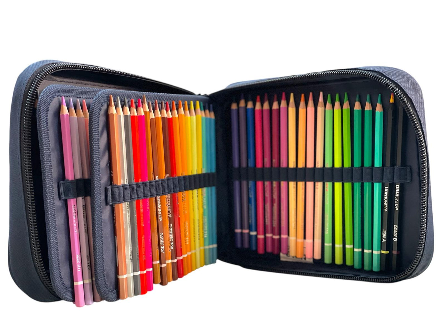 ART BOX PASTELLI IN LEGNO MINA 4.2 - 110 COLORI BLU SCURO