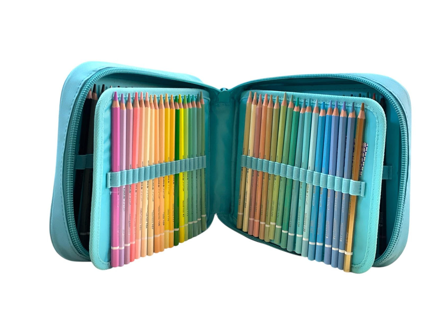 ART BOX PASTELLI IN LEGNO MINA 4.2 - 110 COLORI CELESTE