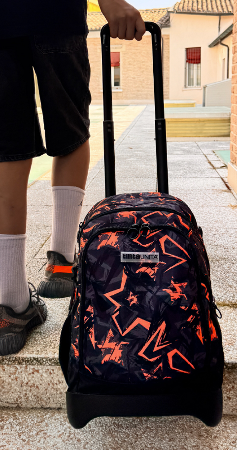 TROLLEY DREAM CROSS STAR ARANCIO- TINTA UNITA