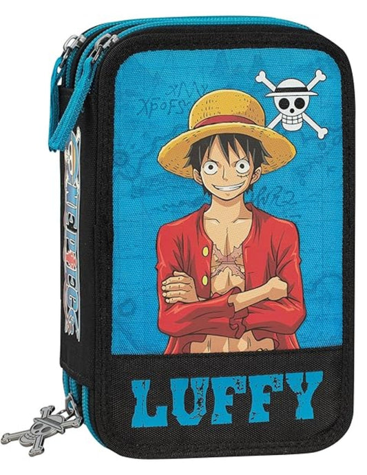 Astuccio 3 zip One Piece
