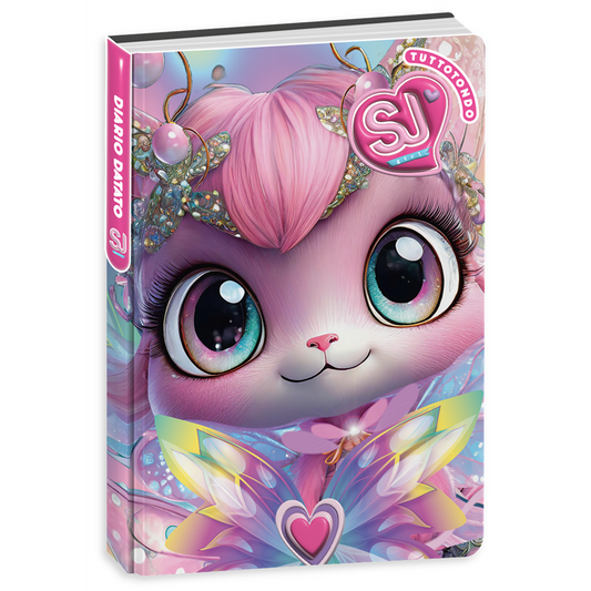 DIARIO SEVEN SJ GIRL ANIMALI 2025/2026 15 X 20
