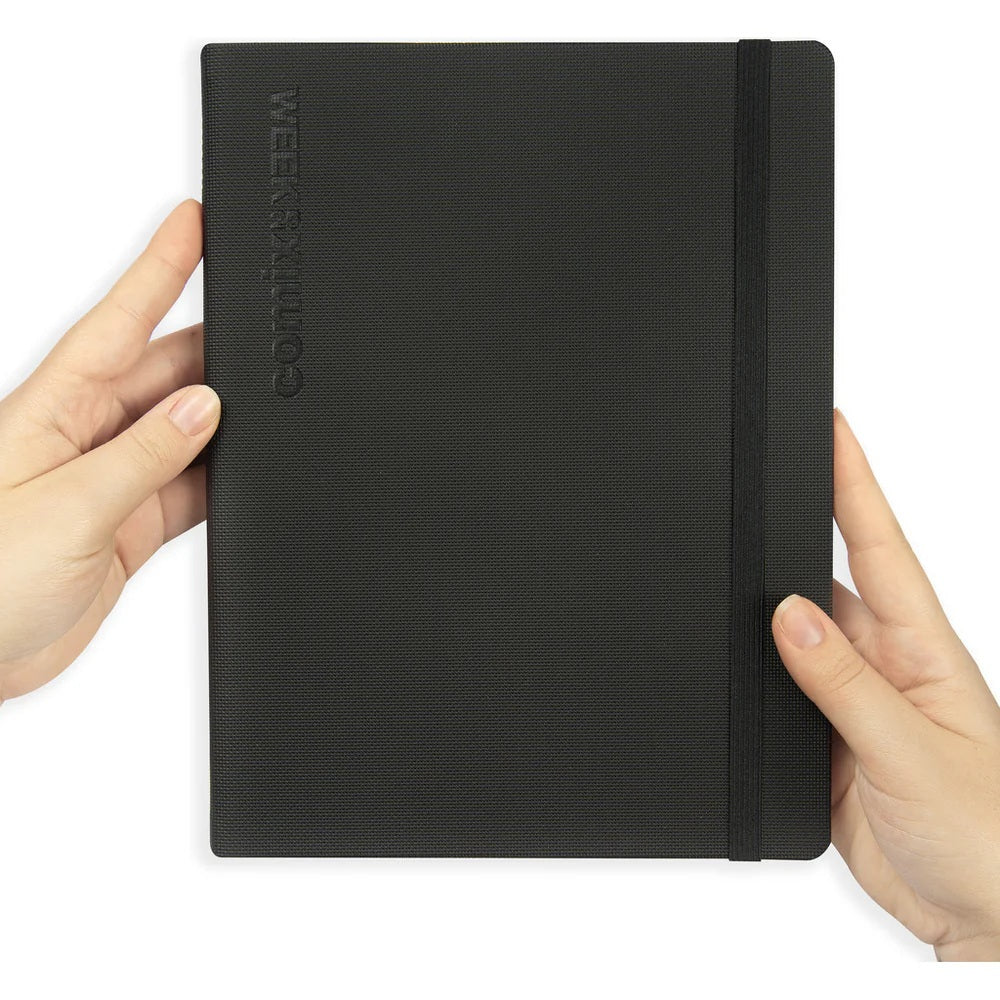 AGENDA COMIX 12 MESI 2026 LARGE SETTIMANALE 19X25 - NERO