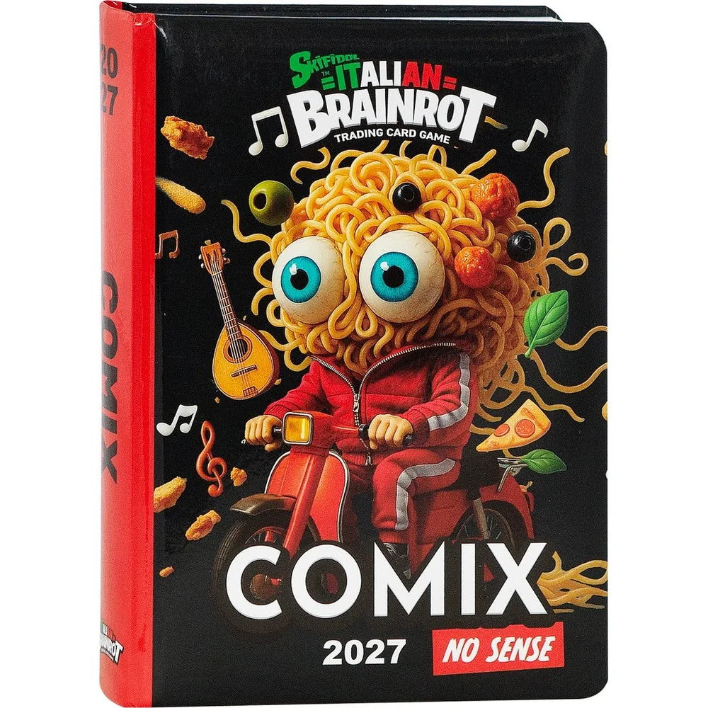 DIARIO 13 MESI 2026/2027  SKIFIDOL ITALIAN BRAINROT - GIORNALIERO SPAGHETTI