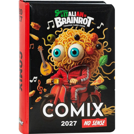 DIARIO 13 MESI 2026/2027  SKIFIDOL ITALIAN BRAINROT - GIORNALIERO SPAGHETTI