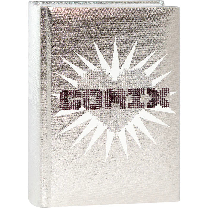 DIARIO DATATO 16 MESI MINI 11 x 15,3 cm - COMIX SPECIAL ARGENTO CUORE