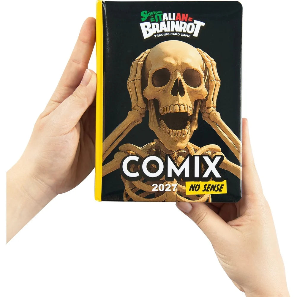 DIARIO 13 MESI 2026/2027  SKIFIDOL ITALIAN BRAINROT - GIORNALIERO SKELETON