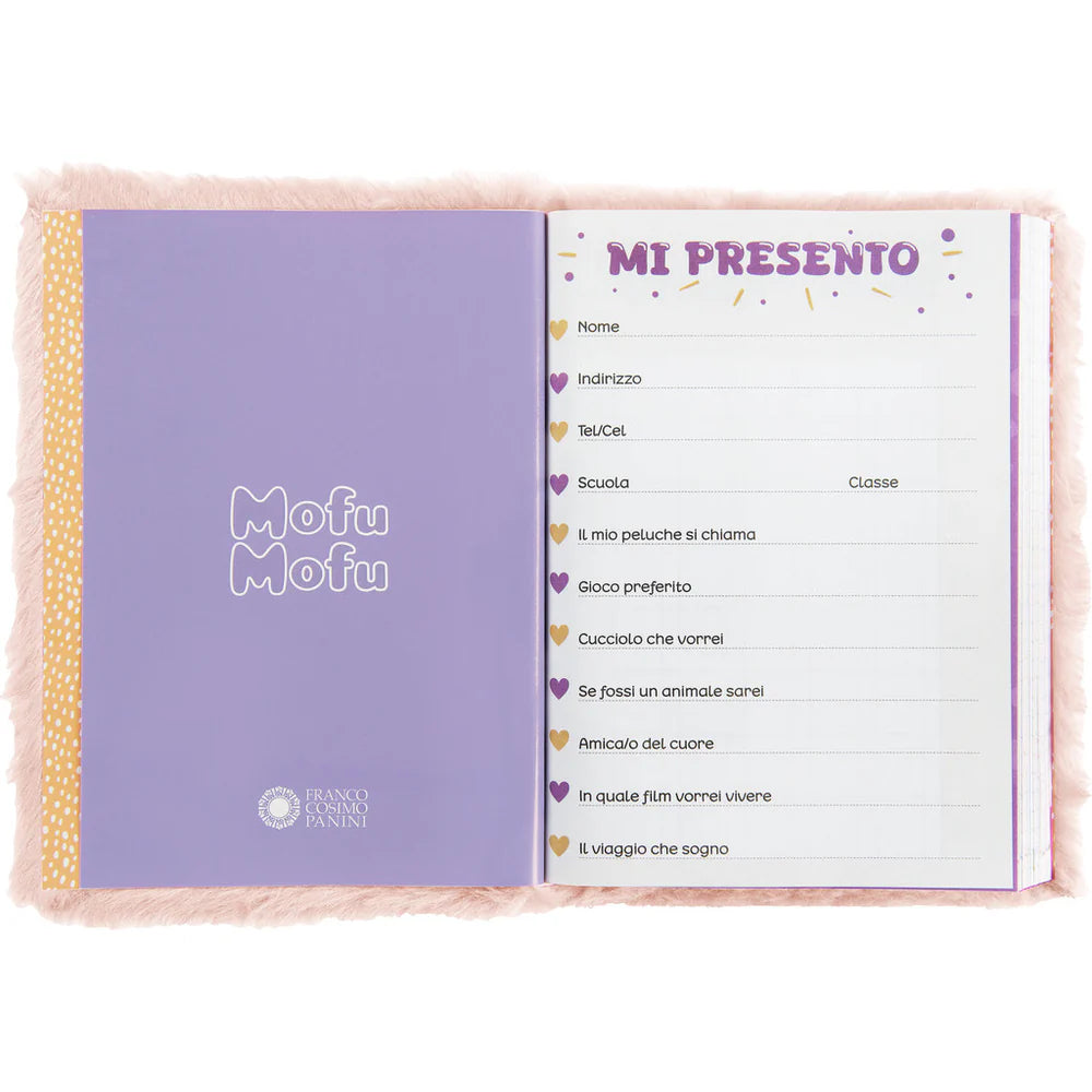 Diario 12 Mesi 2025/26 - Mofu Mofu - Giornaliero Orso