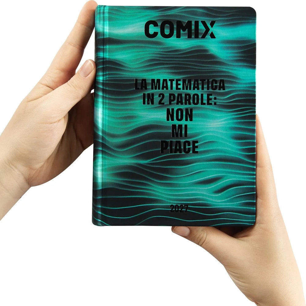 Diario 16 mesi 2026/2027 COMIX - GIORNALIERO MIGNON PLUS WAVING