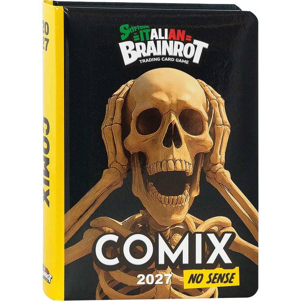 DIARIO 13 MESI 2026/2027  SKIFIDOL ITALIAN BRAINROT - GIORNALIERO SKELETON