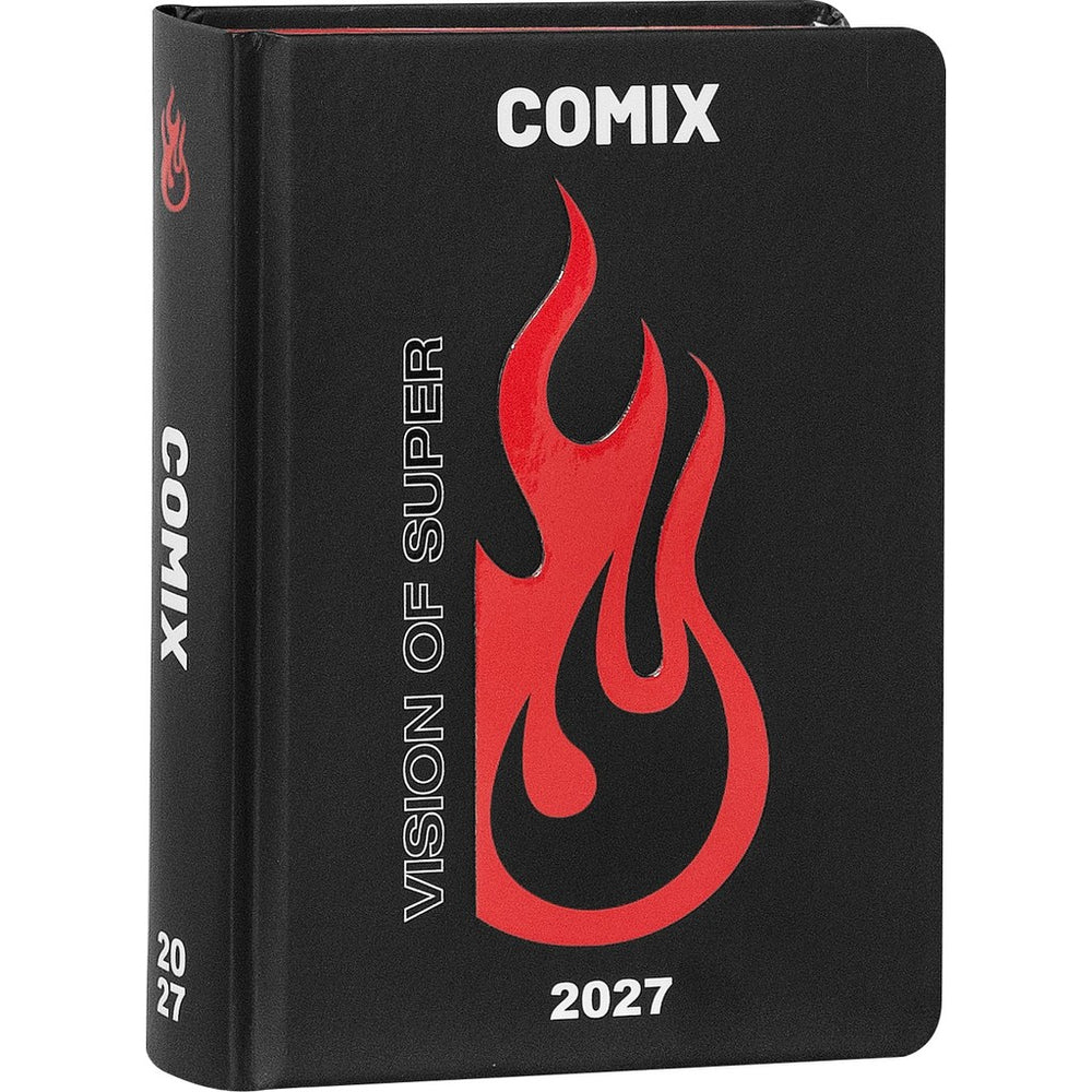 Diario 16 mesi 2026/2027 COMIX VISION OF SUPER - GIORNALIERO NERO