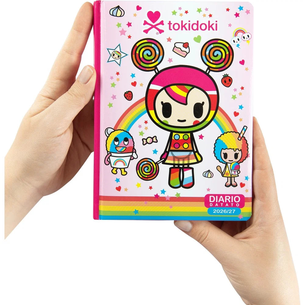 Diario 12 mesi 2026/2027 TOKIDOKI - GIORNALIERO DATATO - ROSA