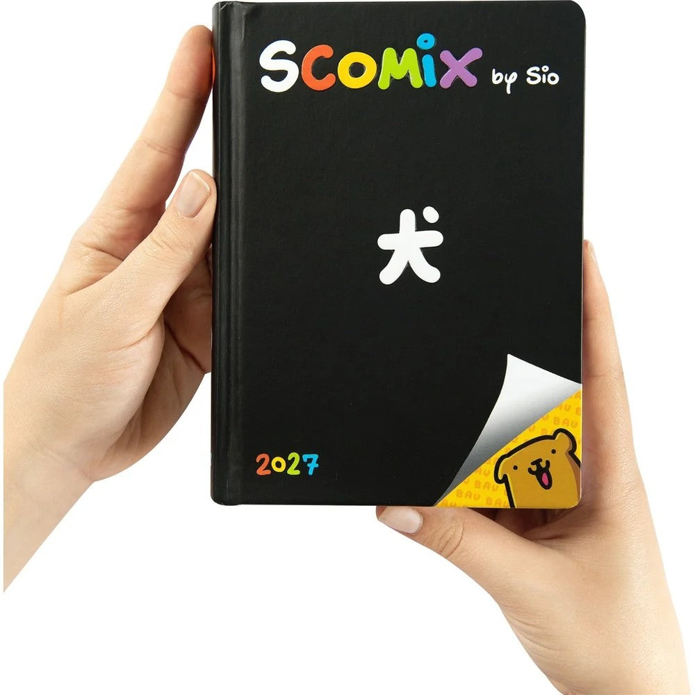 Diario 16 mesi 2026/2027 COMIX SCOTTECS BY SIO - DATATO