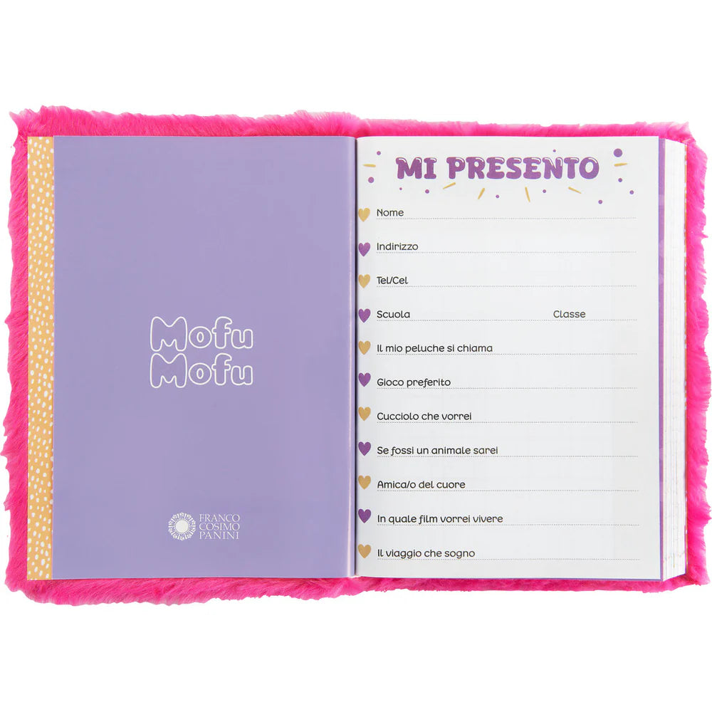 Diario 12 Mesi 2025/26 - Mofu Mofu - Giornaliero Unicorno