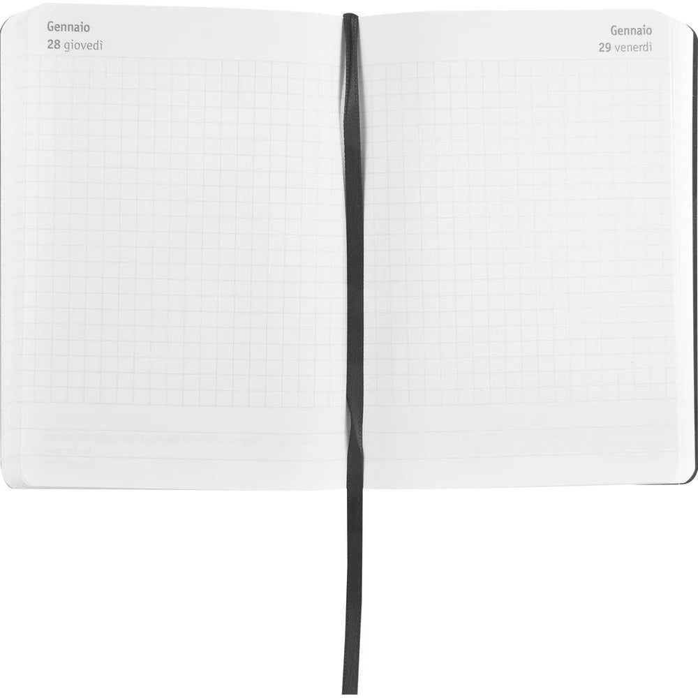 Diario 13 mesi 2026/2027 COMIX U YOURSELF - GIORNALIERO MINI NERO TENAX