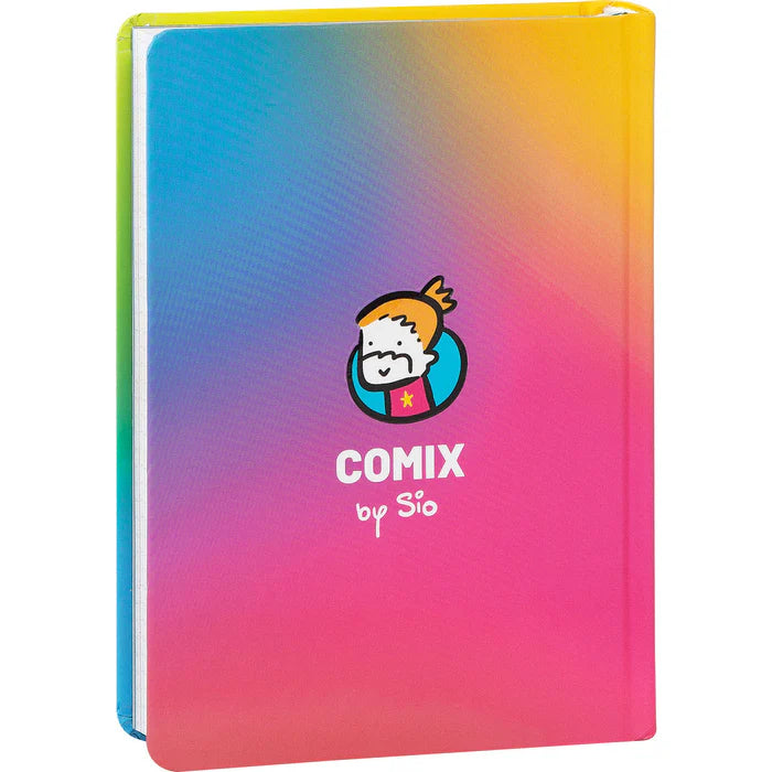 DIARIO DATATO 16 MESI COMIX SCOTTEX BY SIO - RAINBOW