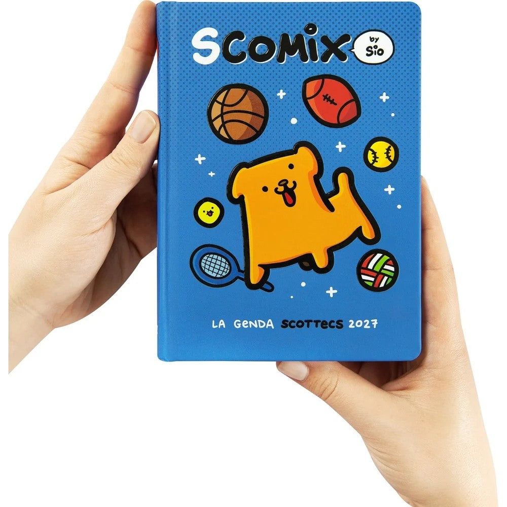 Diario 16 mesi 2026/2027 COMIX SCOTTECS BY SIO - DATATO