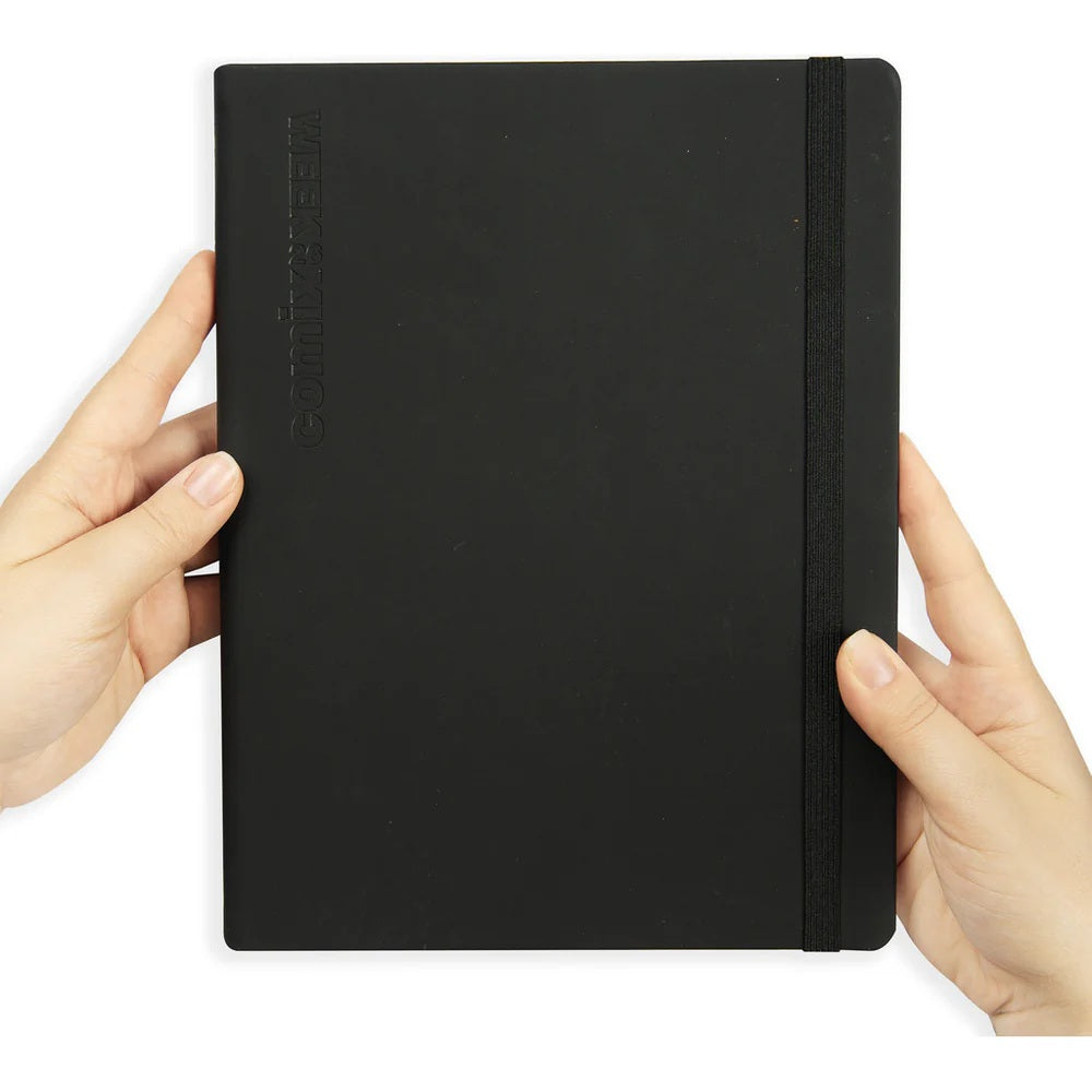 AGENDA COMIX 12 MESI 2026 LARGE SETTIMANALE 19X25 - NERO