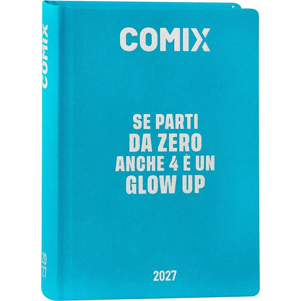Diario 16 mesi 2026/2027 COMIX - GIORNALIERO MIGNON PLUS AZZURRO