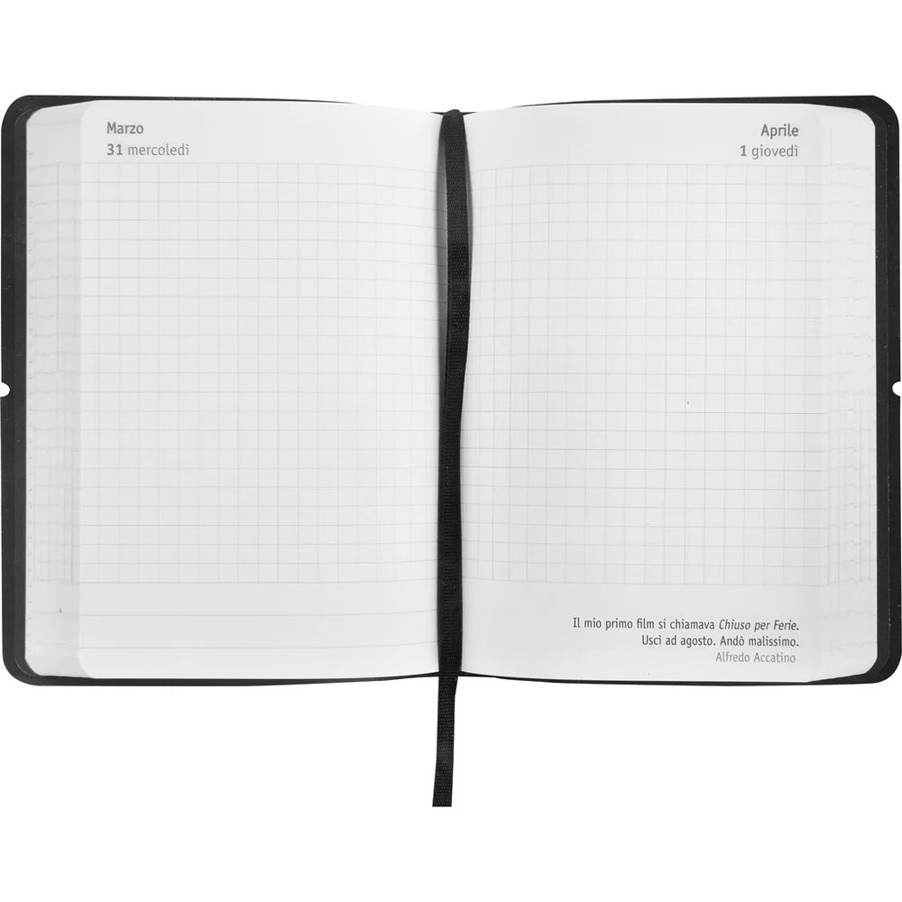 Diario 13 mesi 2026/2027 COMIX U YOURSELF - GIORNALIERO NERO