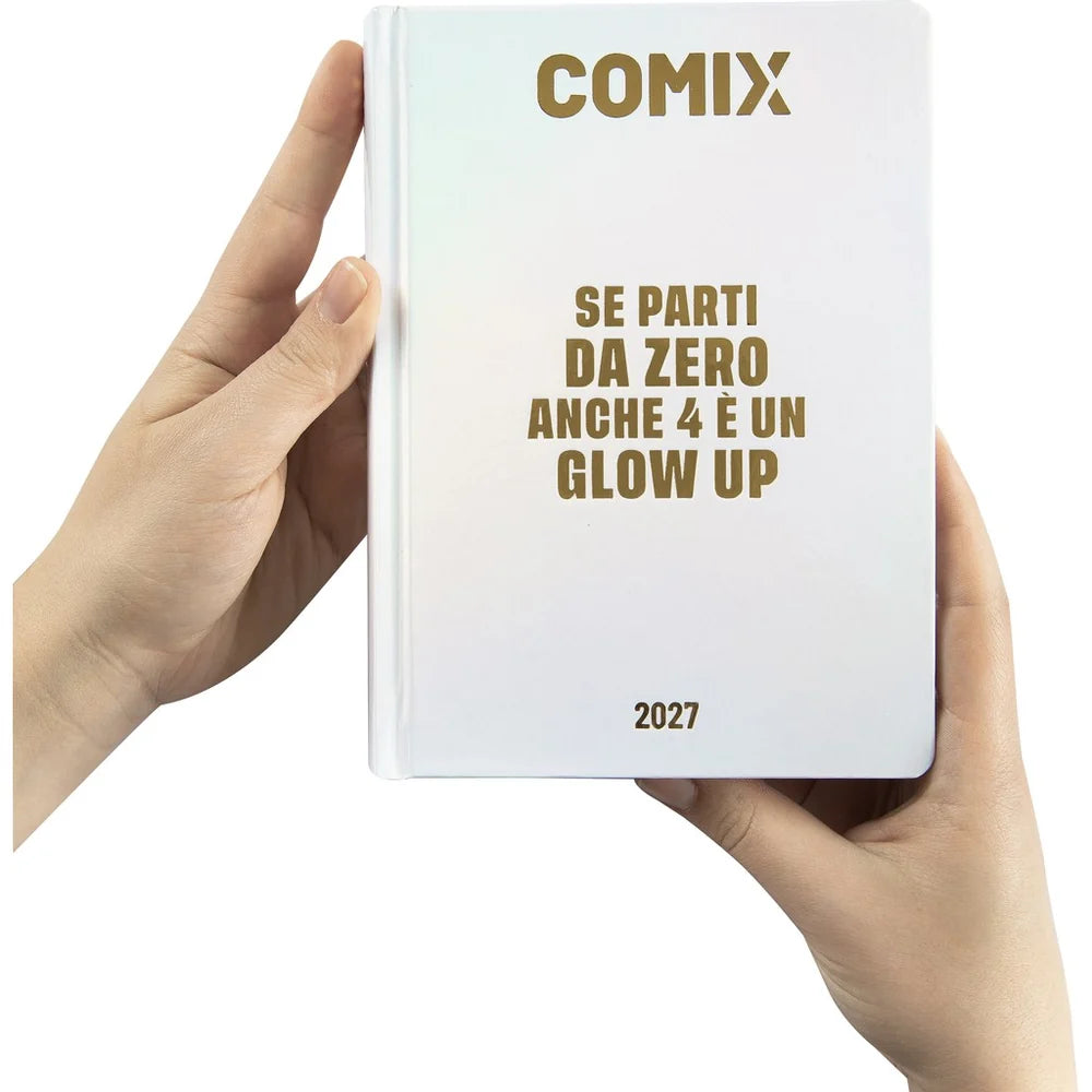 Diario 16 mesi 2026/2027 COMIX - GIORNALIERO MIGNON PLUS BIANCO