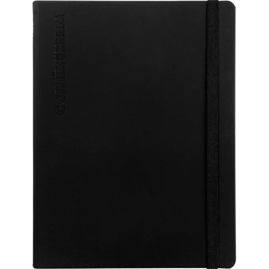 AGENDA COMIX 12 MESI 2026 LARGE SETTIMANALE 19X25 - NERO