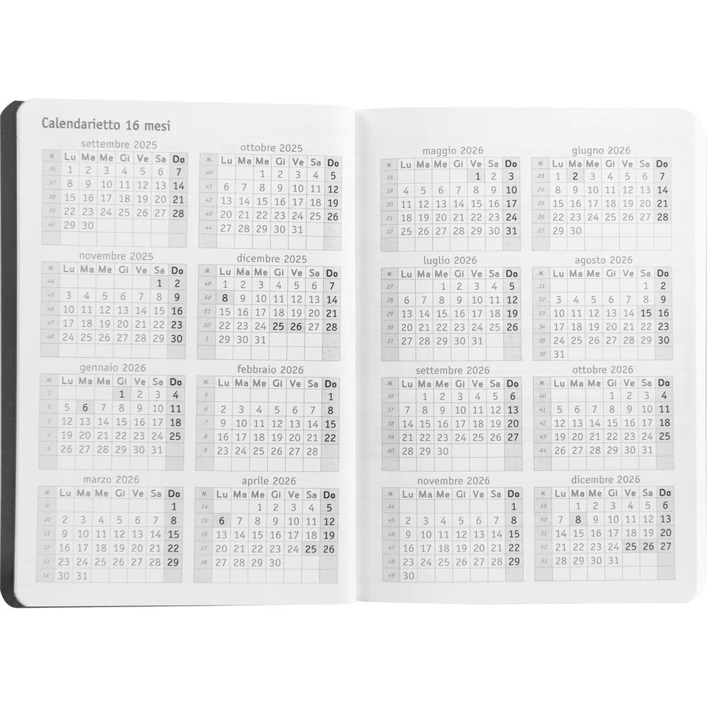 Agenda 13 Mesi 2025/26 - COMIX U Yourself - Giornaliera Mini (Copia)