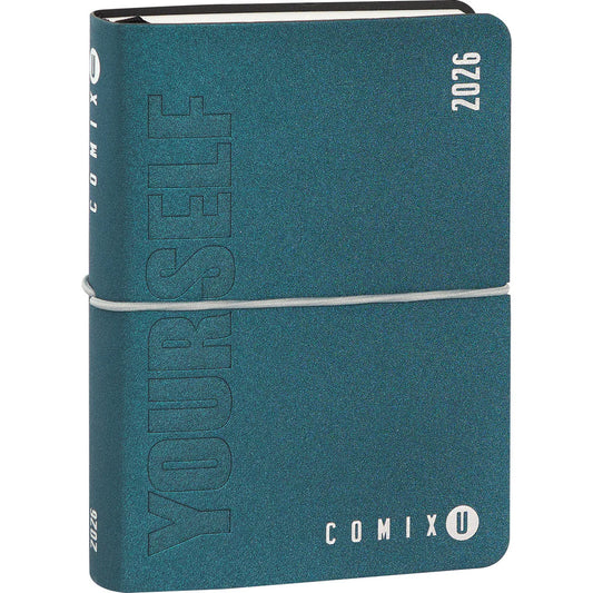 DIARIO AGENDA 16 MESI 2025/26 - COMIX U YOURSELF GIORNALIERA BLU