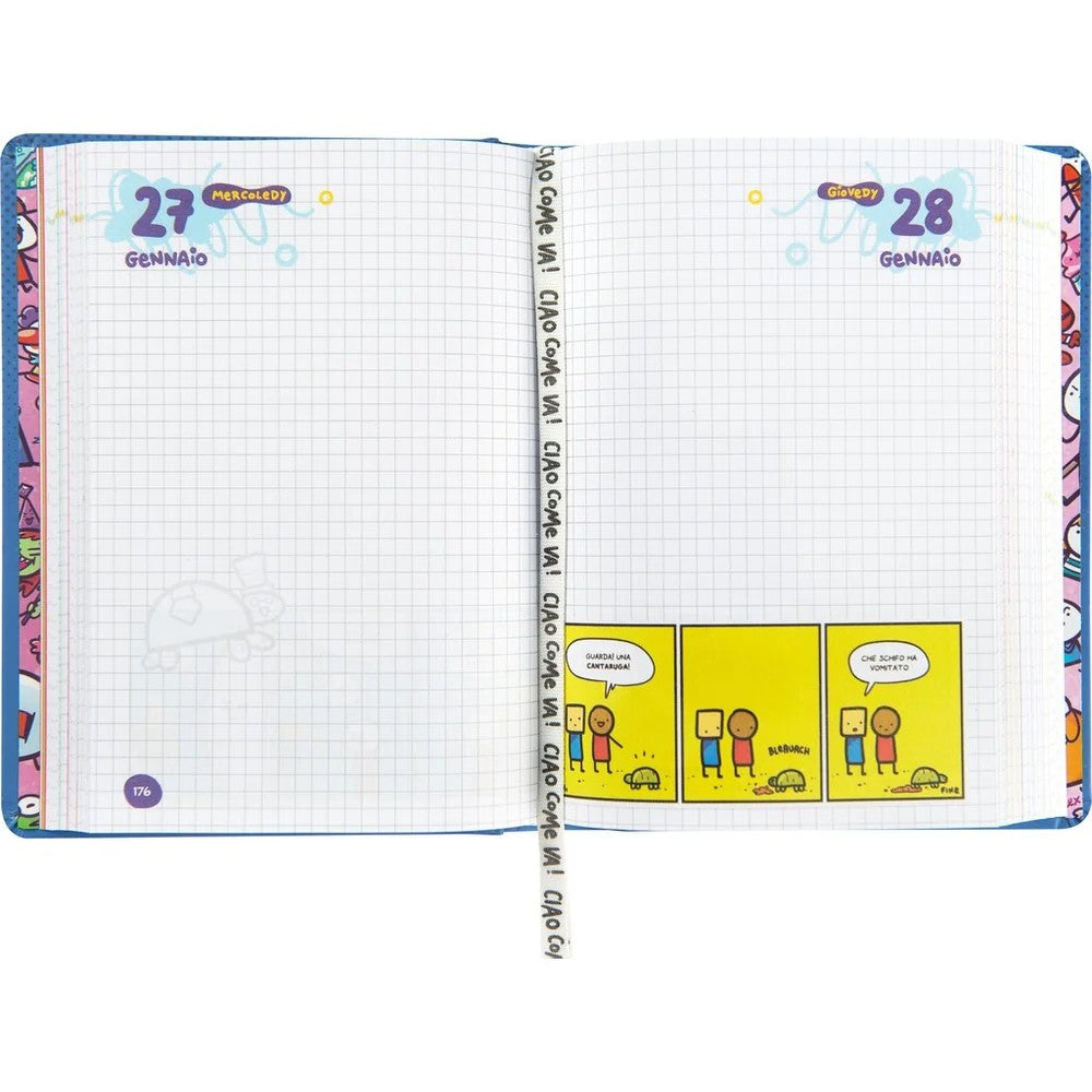 Diario 16 mesi 2026/2027 COMIX SCOTTECS BY SIO - DATATO
