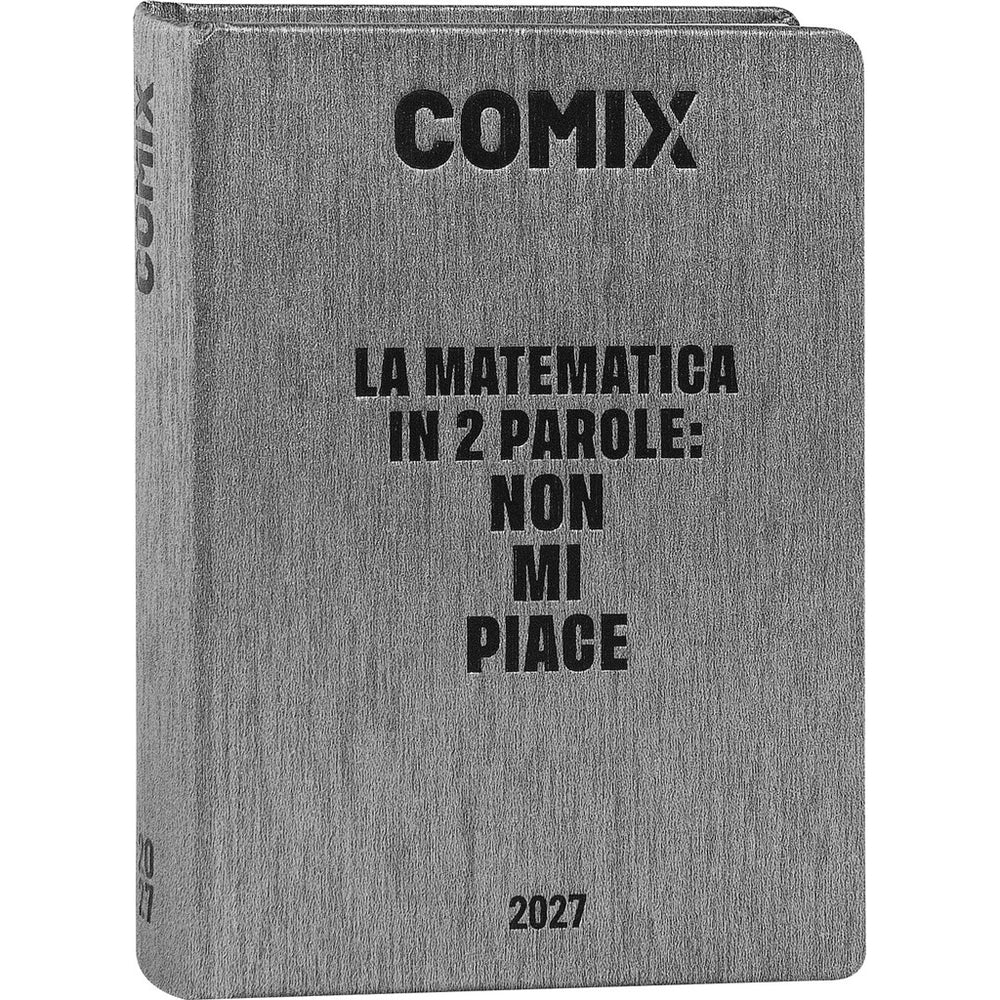 Diario 16 mesi 2026/2027 COMIX - GIORNALIERO MIGNON PLUS GEAR BLACK