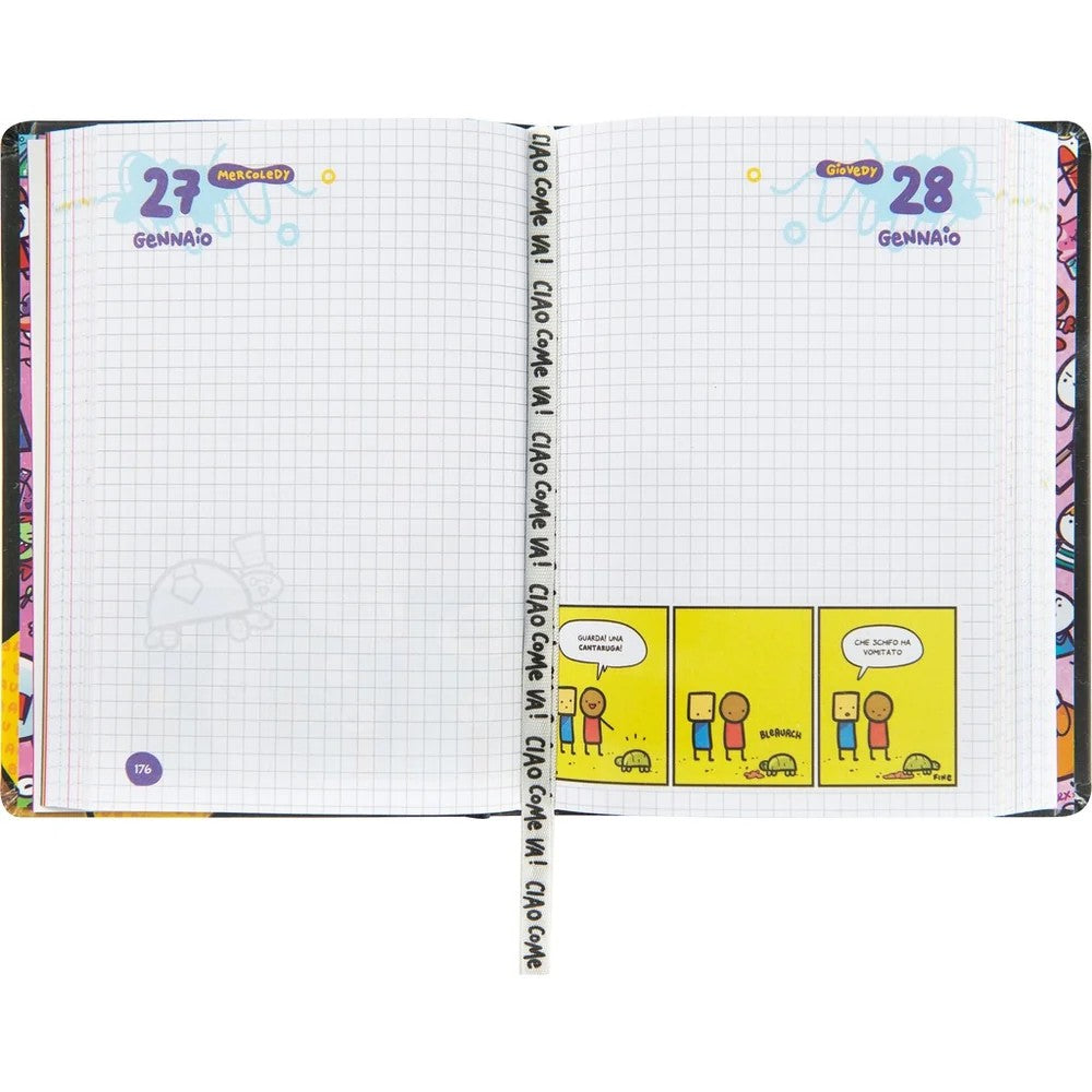 Diario 16 mesi 2026/2027 COMIX SCOTTECS BY SIO - DATATO