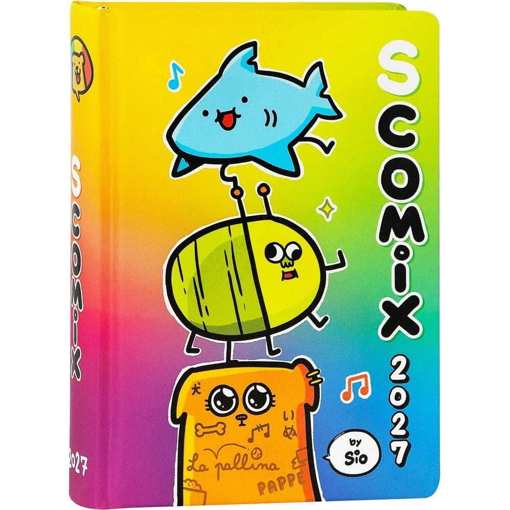Diario 16 mesi 2026/2027 COMIX SCOTTECS BY SIO - DATATO