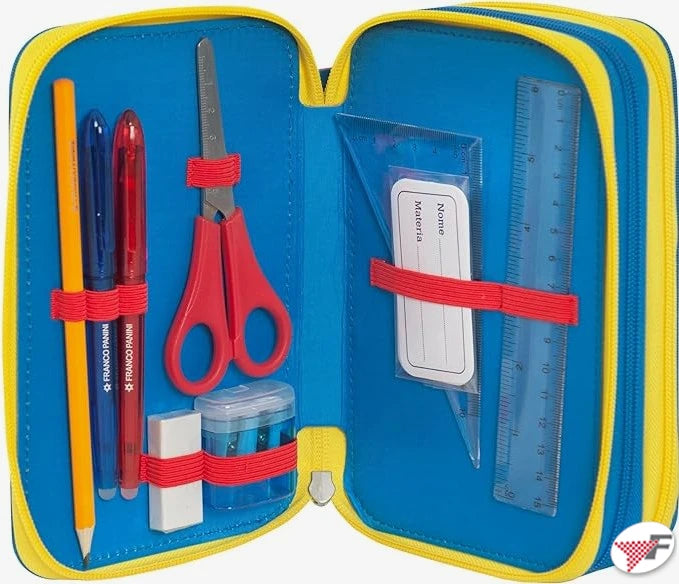 Astuccio 3 zip Super Mario