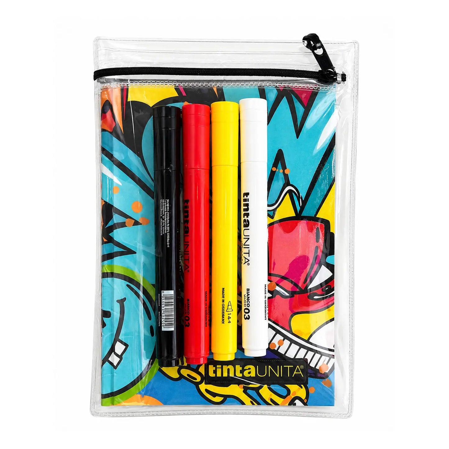DIARIO TINTA UNITA 18 X 13.5 - CON ACCESSORI E COPERTINA
