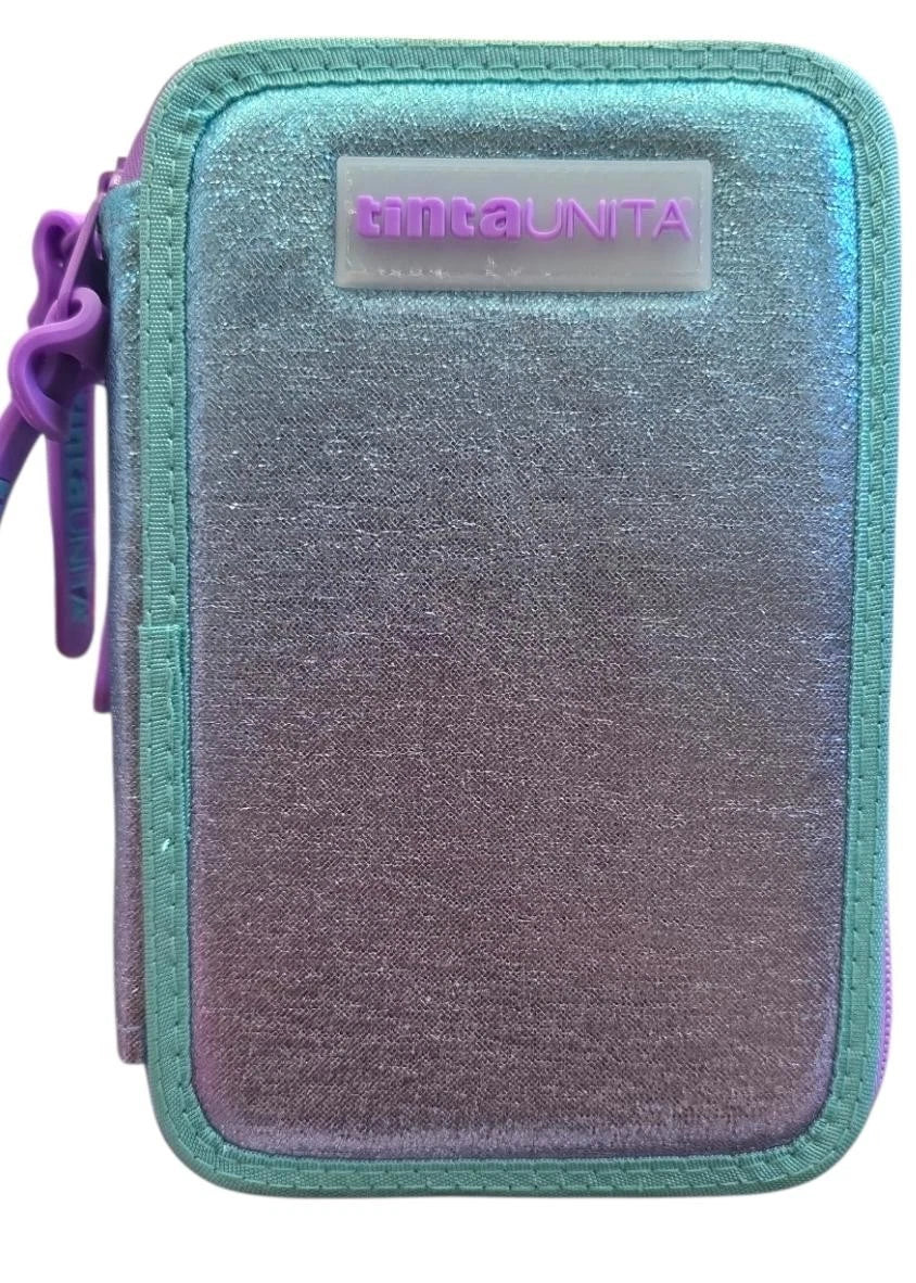 ASTUCCIO TRIPLO GLAMOUR GRADIENT VIOLA/AZZURRO - TintaUnita Pool Over