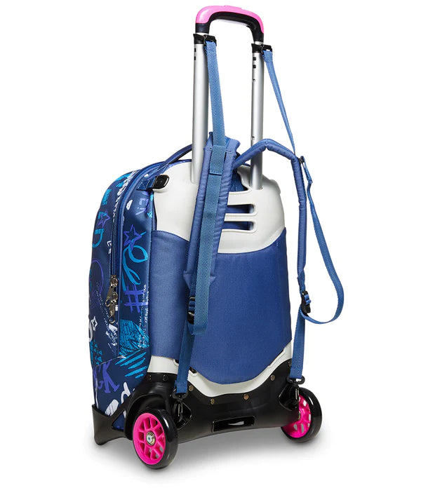 TROLLEY SEVEN 2 RUOTE ROCK ON GIRL