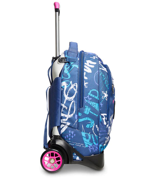 TROLLEY SEVEN 2 RUOTE ROCK ON GIRL