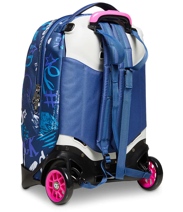 TROLLEY SEVEN 2 RUOTE ROCK ON GIRL