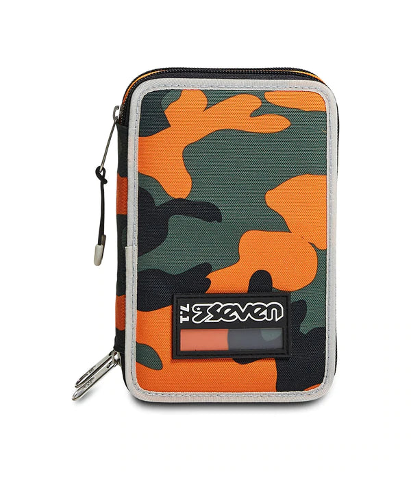 ASTUCCIO SEVEN 3 ZIP CAMOUPIX BOY