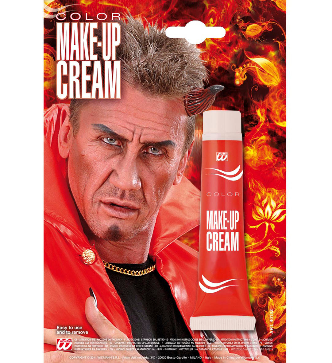 Copia del MAKE UP IN TUBO CERONE ROSSO - 28ML
