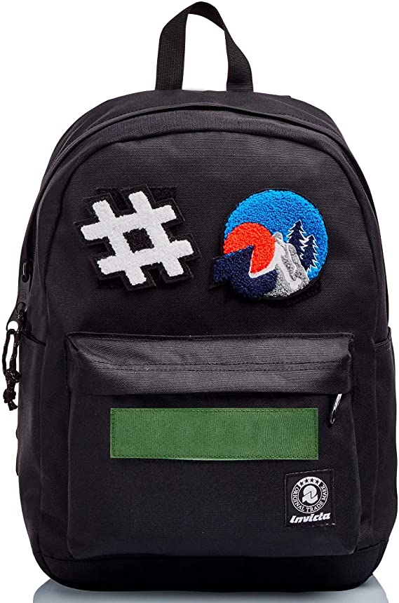 ZAINO INVICTA CARLSON PLAIN NERO